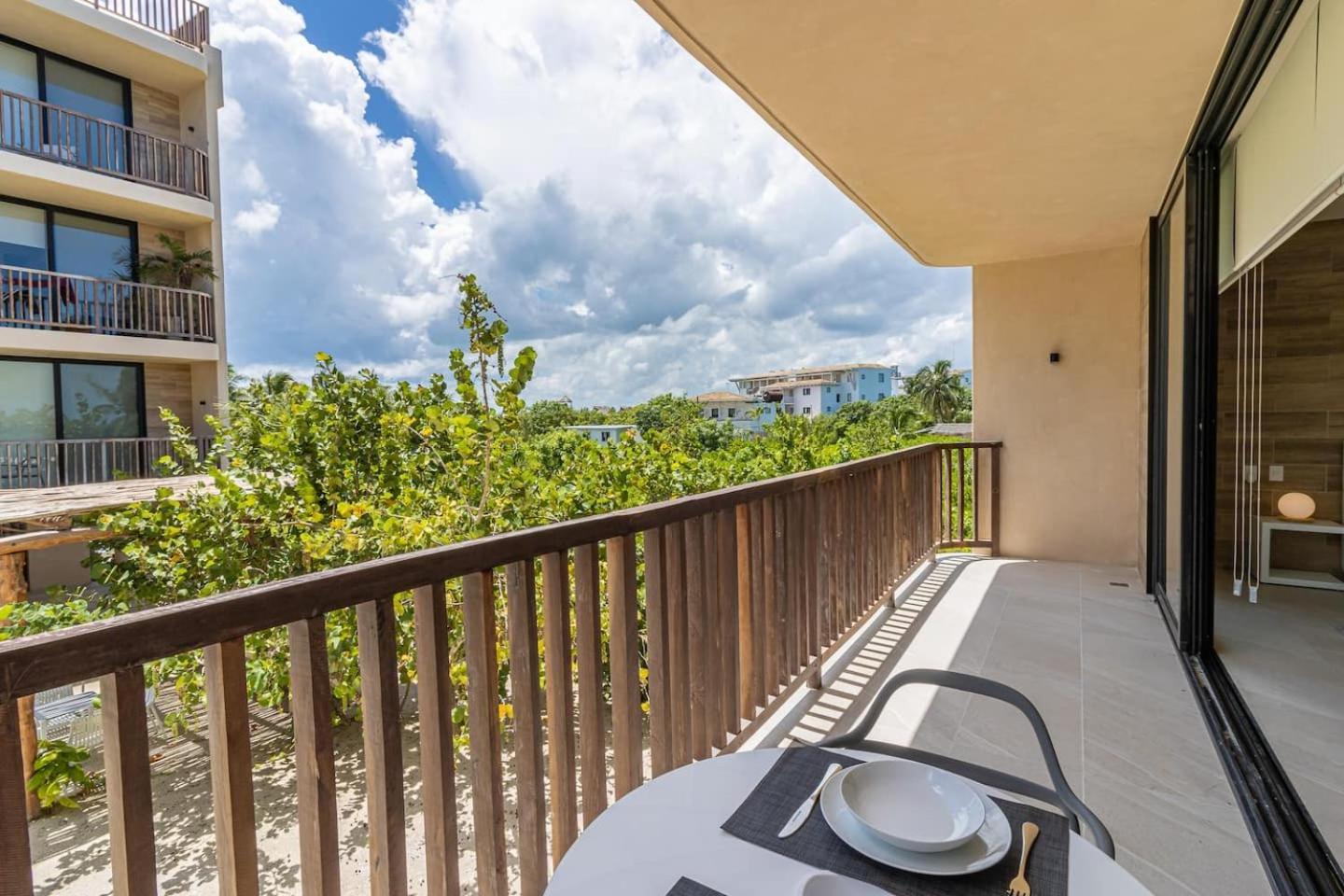 Pool View Loft Steps From The Ocean In Punta Cocos - C101 Hotell Holbox  Eksteriør bilde